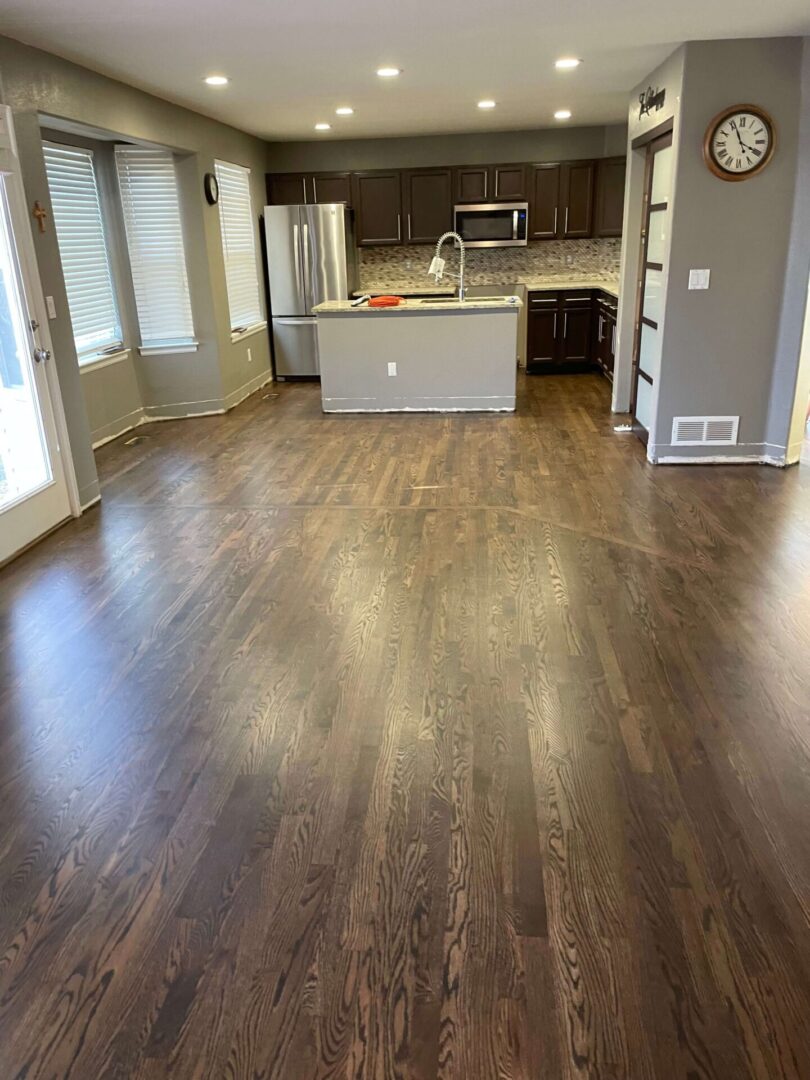 Buff and Shine Hardwood Floors