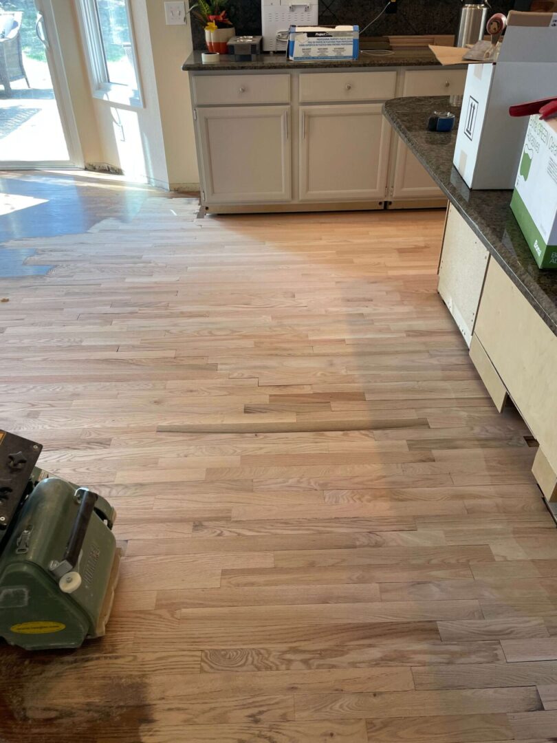 Buff and Shine Hardwood Floors